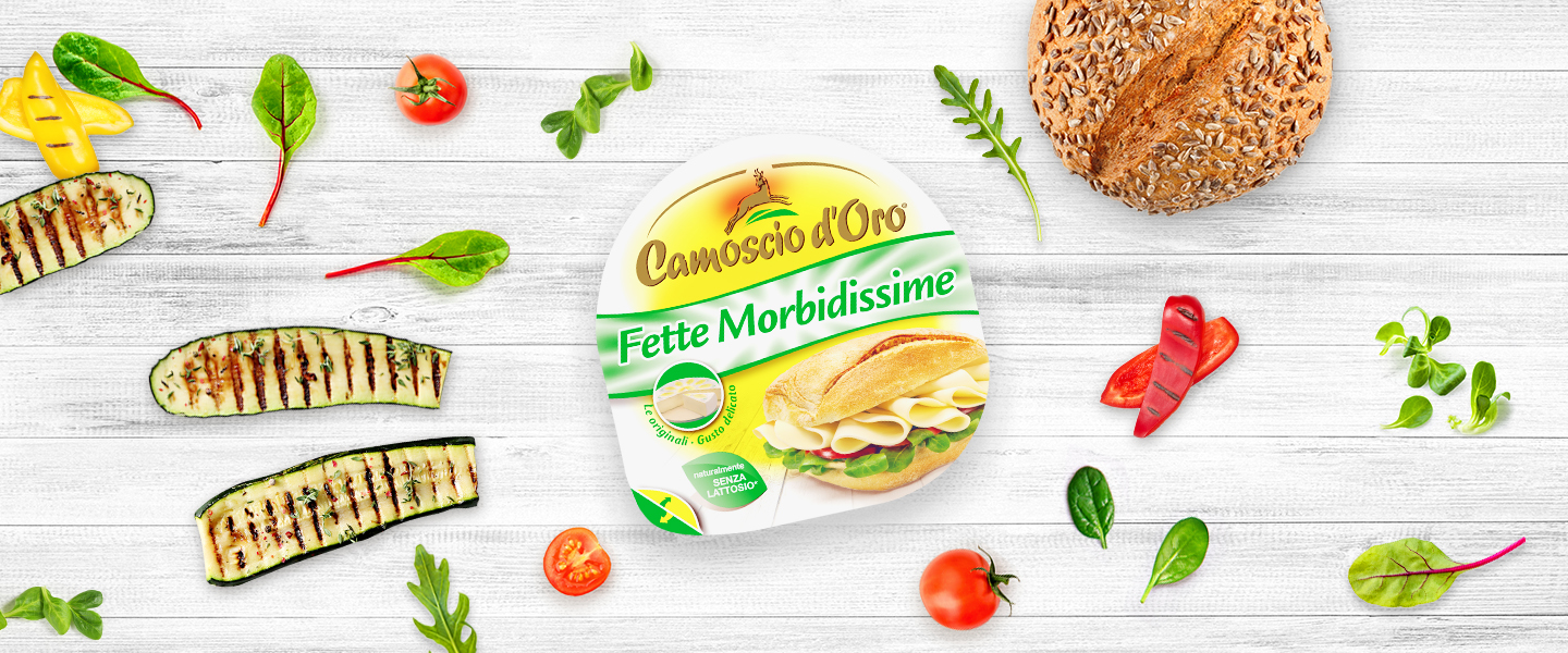 Camoscio D'Oro Formaggio In Fette Morbidissime gr. 150 Conf. da 7